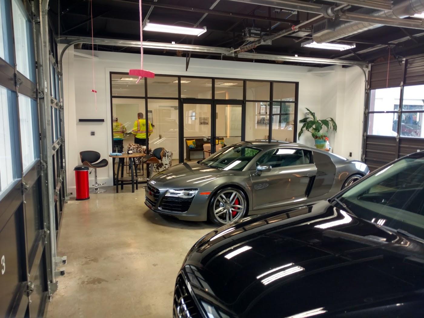 Inside Barrow Body Shop