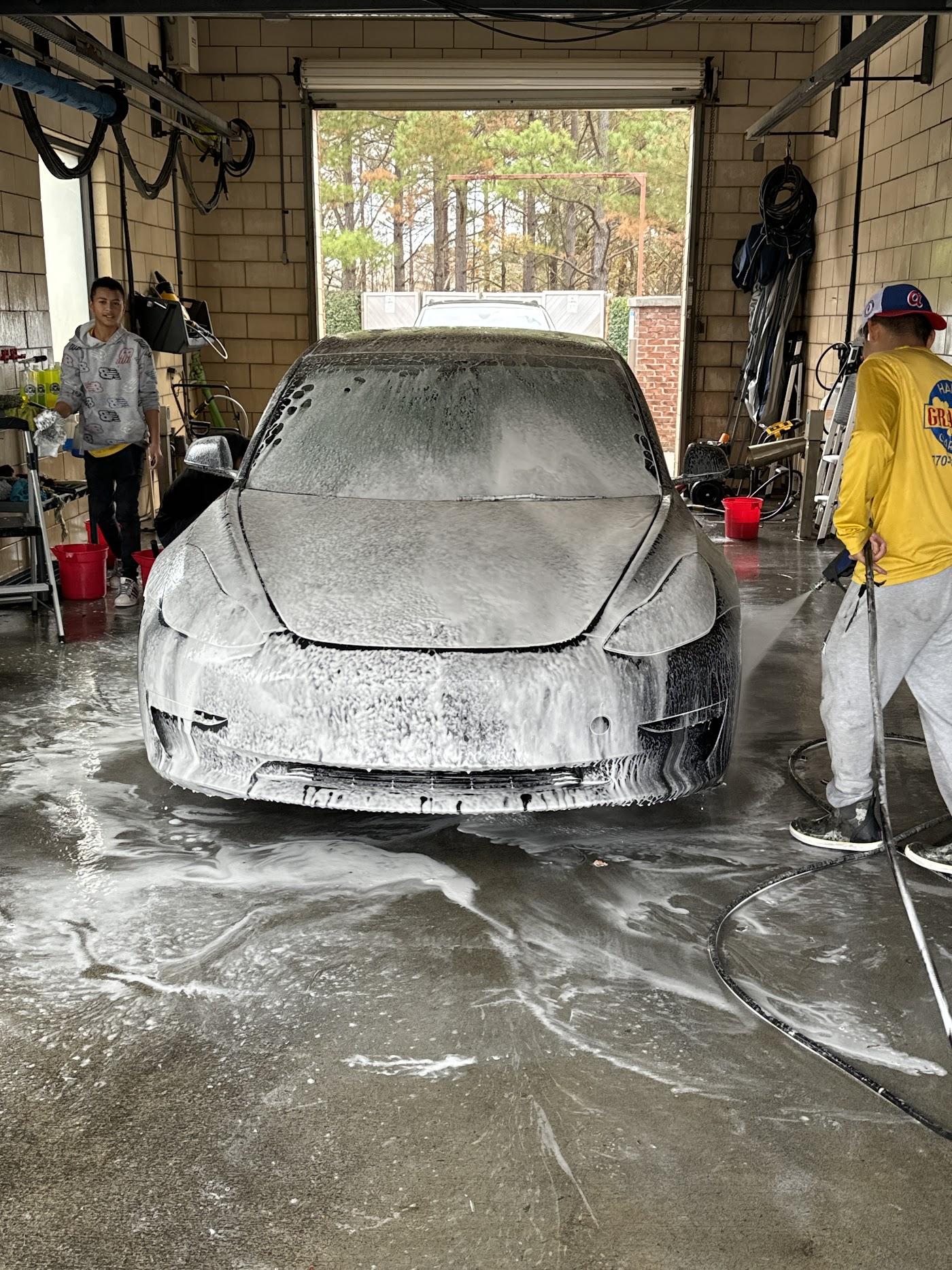 Inside Grands Hand Carwash
