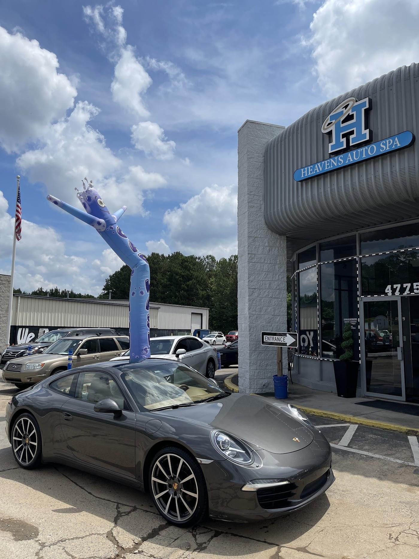 Inside Heavens Auto Spa