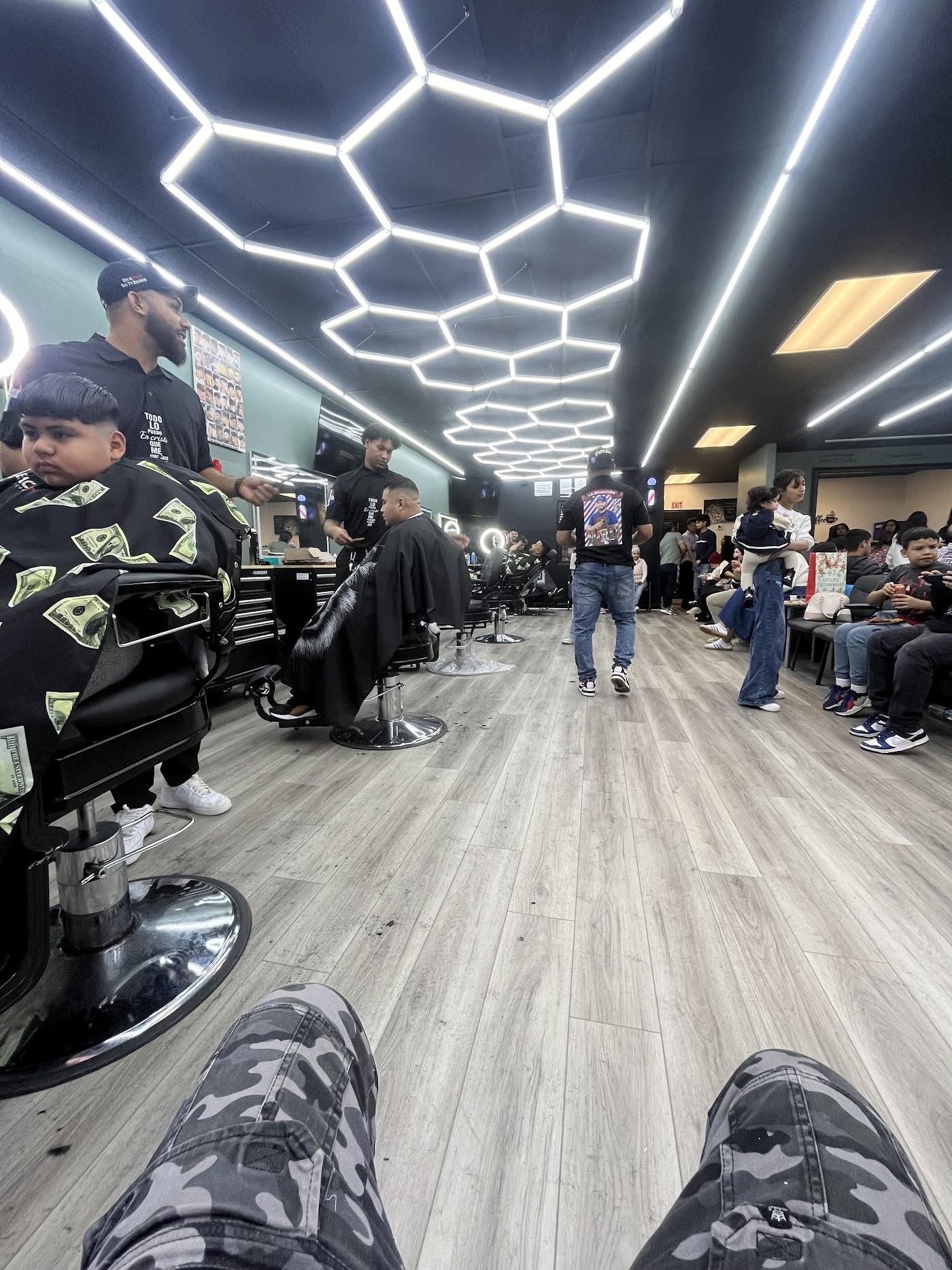 Inside La Bendicion Barbershop