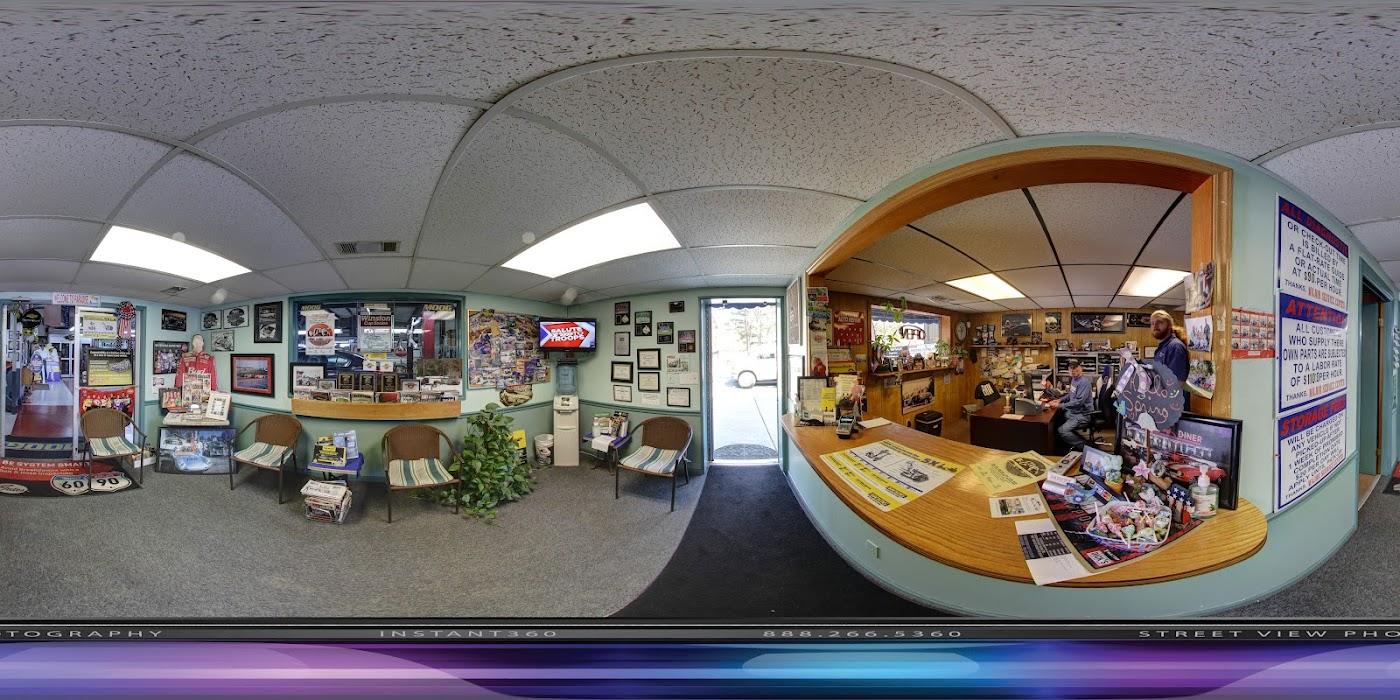 Inside Major Service Center