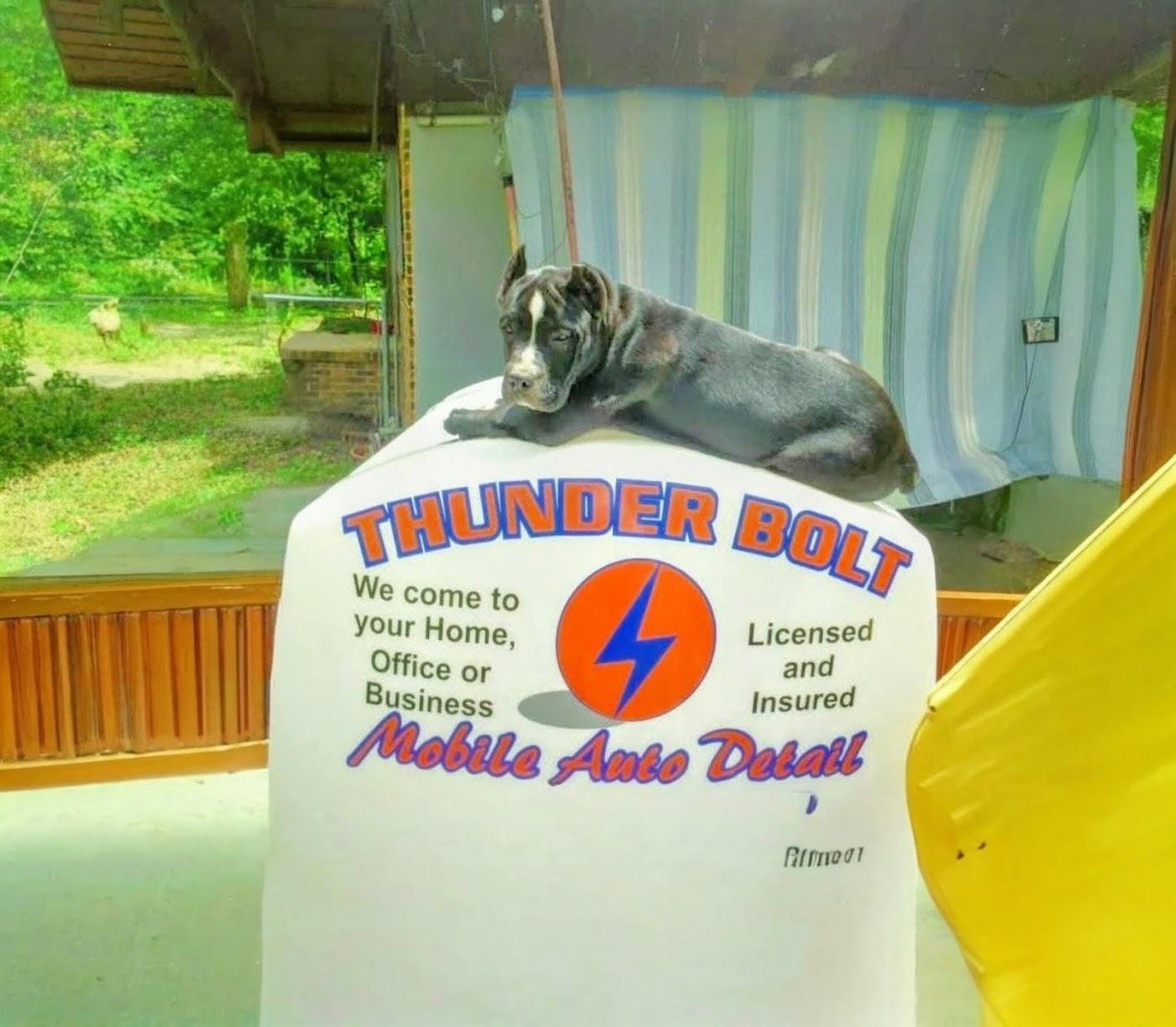 Inside Thunderbolt mobile Auto Detail & Pressure Washing